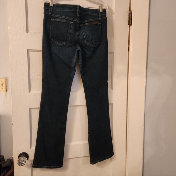 JOE'S Women's Jeans Curvy Bootcut Denim, Rikki Color Size 31, EUC Whisker Detail - Picture 2 of 6